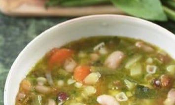 Recette de soupe au pistou pour l'été