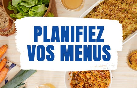 Menu Planner : Planifiez vos menus en toute simplicité !