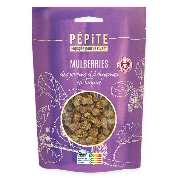 Mûre blanche Turquie 100g