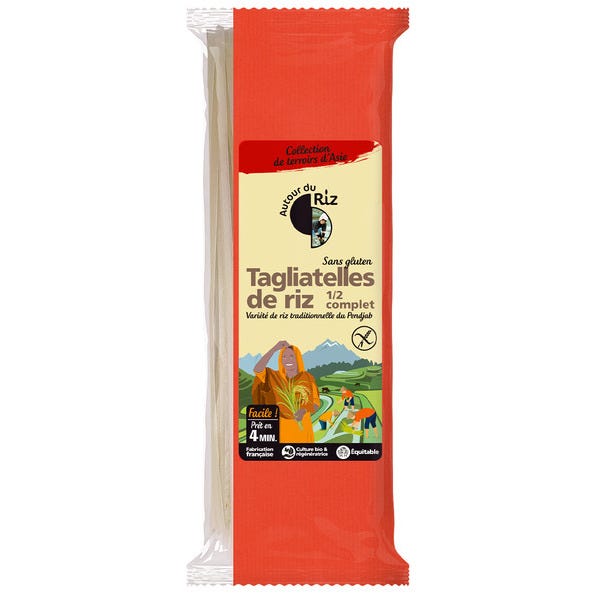 Tagliatelle de riz demi-complet 200g