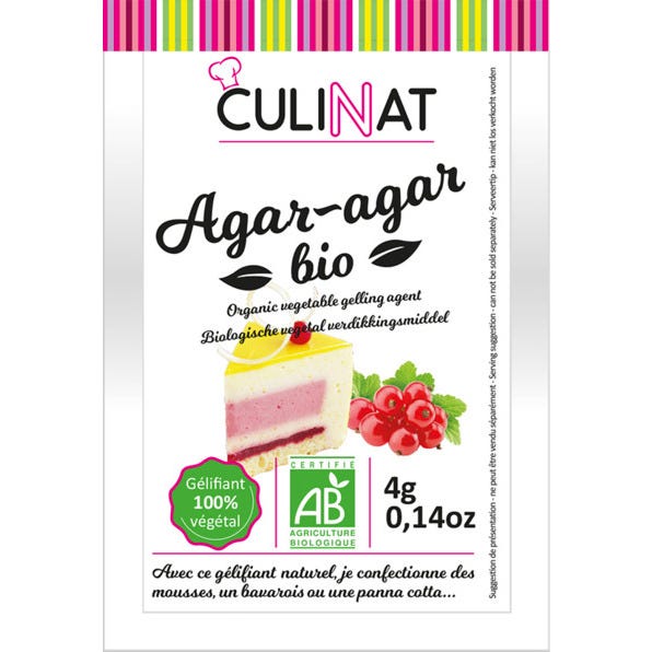 Agar-agar poudre 5x4g