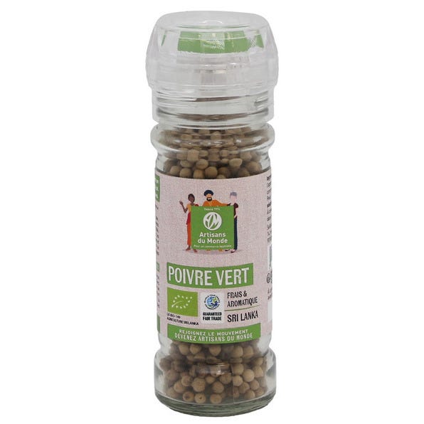 Poivre vert moulin 15g