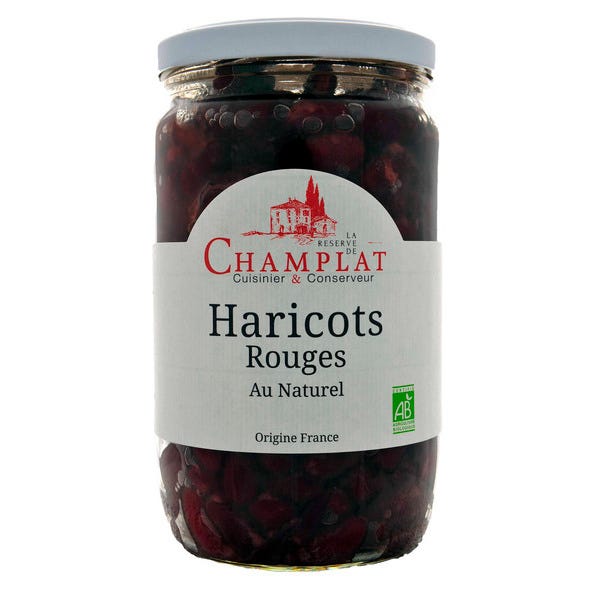 Haricots rouges au naturel 520g net égoutté