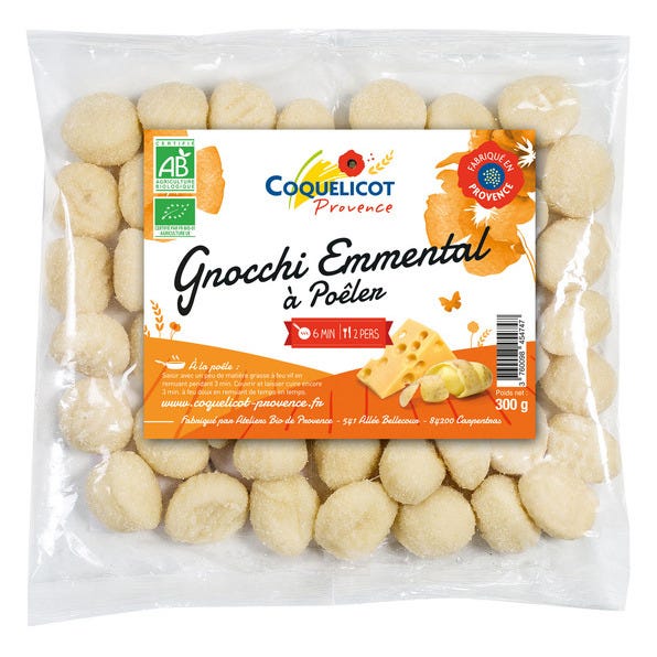 Gnocchi emmental à poêler 300g