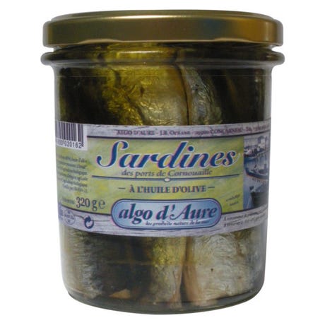 Sardines à l'huile d'olive 320g