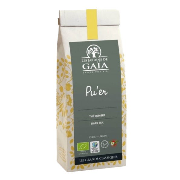 Thé noir Chine Pu Erh Yunnan 100g