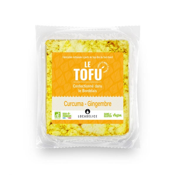 Tofu curcuma gingembre 180g