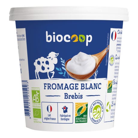 Fromage blanc brebis 4.5% MG 400g