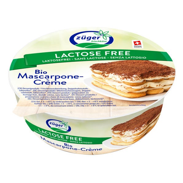Mascarpone sans lactose 250g