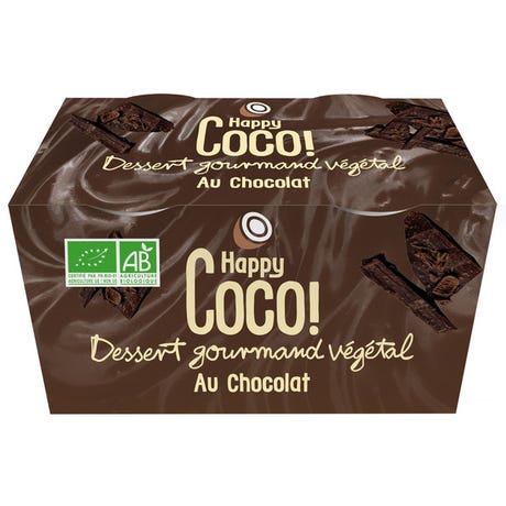 Dessert coco au chocolat 2x110g