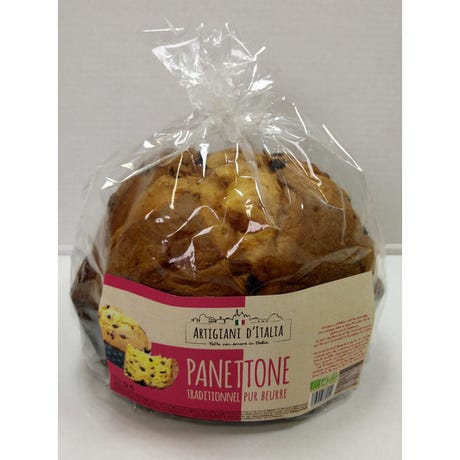 Panettone traditionnel pur beurre 500g