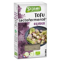 Tofu lactofermenté olives