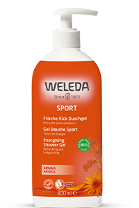 Produit PR - Gel douche sport à l'arnica Weleda